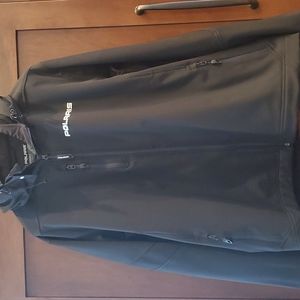 2XL Men's POLARIS Black jacket. Worn 2 hours!!! Very very nice!